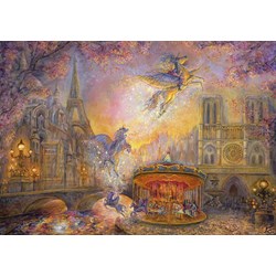 Grafika (T-00278) - Josephine Wall: "Magical Merry Go Round" - 1500 Teile Puzzle