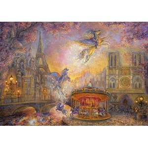 Grafika (T-00278) - Josephine Wall: "Magical Merry Go Round" - 1500 Teile Puzzle