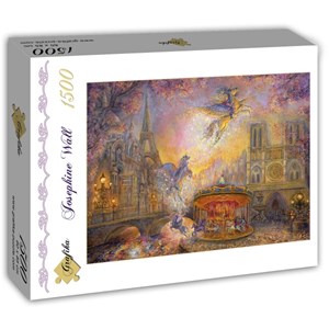 Grafika (T-00278) - Josephine Wall: "Magical Merry Go Round" - 1500 Teile Puzzle