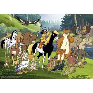 Ravensburger (07807) - "Yakaris tierische Freunde" - 24 Teile Puzzle