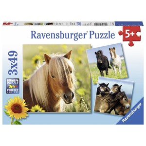 Ravensburger (08011) - "Liebe Pferde" - 49 Teile Puzzle