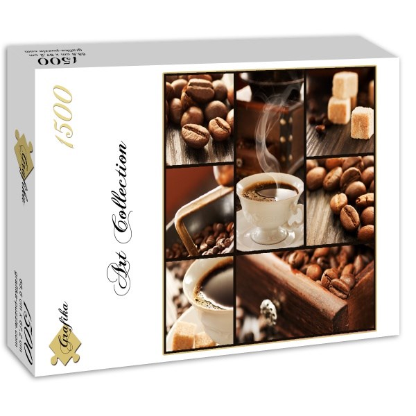 Grafika (00802) - "Kaffee" - 1500 Teile Puzzle