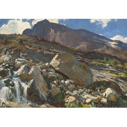 Grafika (02076) - John Singer Sargent: "Simplon Pass, 1911" - 1000 Teile Puzzle