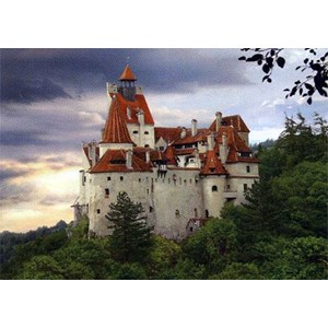 D-Toys (63052-RM02) - "Rumänien, Schloss Bran" - 500 Teile Puzzle