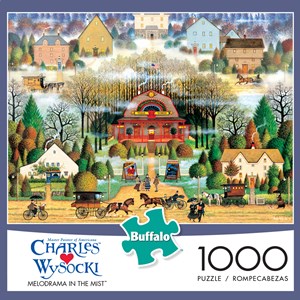 Buffalo Games (11441) - Charles Wysocki: "Melodrama in the Mist" - 1000 Teile Puzzle