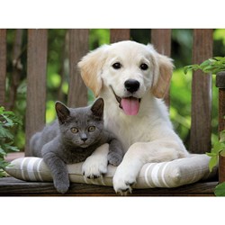 Ravensburger (14234) - "Mittagspäuschen" - 500 Teile Puzzle