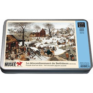 Puzzle Michele Wilson (H58-200) - Pieter Brueghel the Elder: "Volkszählung zu Bethlehem" - 200 Teile Puzzle