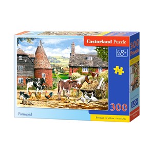 Castorland (B-030279) - "Tiere auf dem Bauernhof" - 300 Teile Puzzle