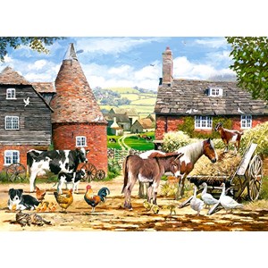 Castorland (B-030279) - "Tiere auf dem Bauernhof" - 300 Teile Puzzle