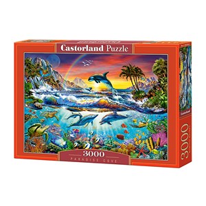 Castorland (C-300396) - "Paradiesische Bucht" - 3000 Teile Puzzle