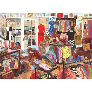 The House of Puzzles (3671) - "Retro Rosie's" - 1000 Teile Puzzle