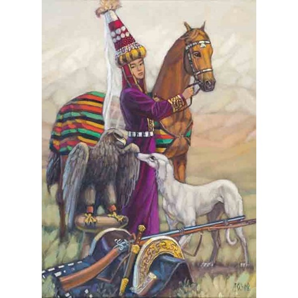 Gold Puzzle (60218) - "Seven Treasures" - 1000 Teile Puzzle