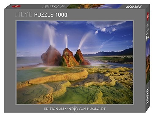 Heye (29713) - Alexander von Humboldt: "Tosende Geysire" - 1000 Teile Puzzle