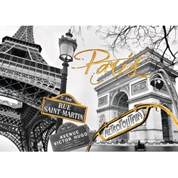 Ravensburger (19935) - "Goldenes Paris" - 1200 Teile Puzzle