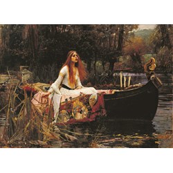 D-Toys (72757) - John William Waterhouse: "The Lady of Shalott" - 1000 Teile Puzzle
