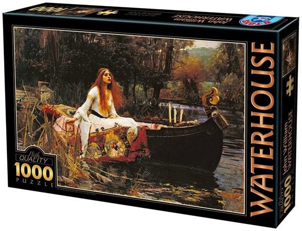 D-Toys (72757) - John William Waterhouse: "The Lady of Shalott" - 1000 Teile Puzzle