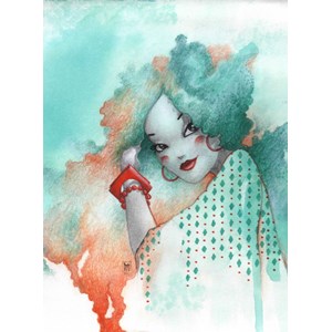 Grafika (01360) - Misstigri: "Mint" - 2000 Teile Puzzle