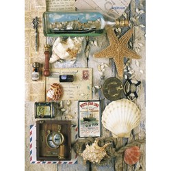 Art Puzzle (4425) - "Urlaubsandenken" - 1000 Teile Puzzle