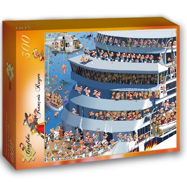Grafika (00819) - François Ruyer: "François Ruyer" - 300 Teile Puzzle
