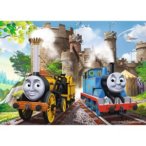 Ravensburger (10536) - "King of the Railway" - 100 Teile Puzzle