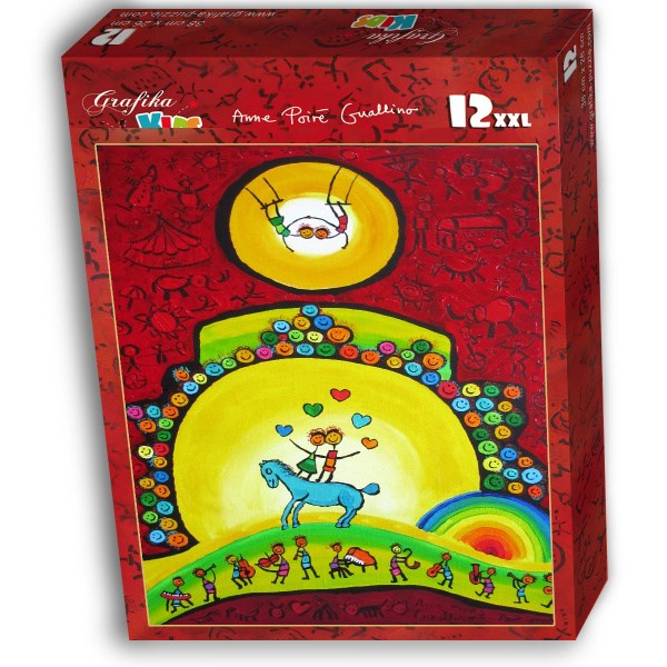 Grafika Kids (01788) - Anne Poire, Patrick Guallino: "Équilibre" - 12 Teile Puzzle