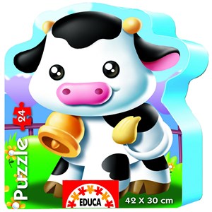 Educa (14961) - "Kleine Kuh" - 24 Teile Puzzle