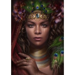 Grafika (01054) - Cris Ortega: "Queen of the Sun Realm" - 1000 Teile Puzzle