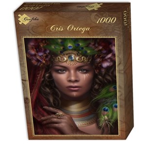 Grafika (01054) - Cris Ortega: "Queen of the Sun Realm" - 1000 Teile Puzzle