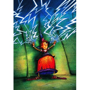 Grafika Kids (01451) - François Ruyer: "Die Hexe" - 100 Teile Puzzle