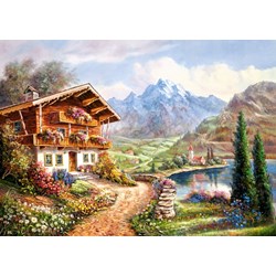 Castorland (C-200511) - "Hochlandidylle" - 2000 Teile Puzzle