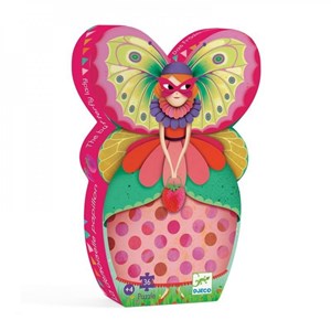 Djeco (07234) - "The Butterfly" - 36 Teile Puzzle