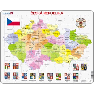 Larsen (K48) - "Tschechische Republik" - 56 Teile Puzzle