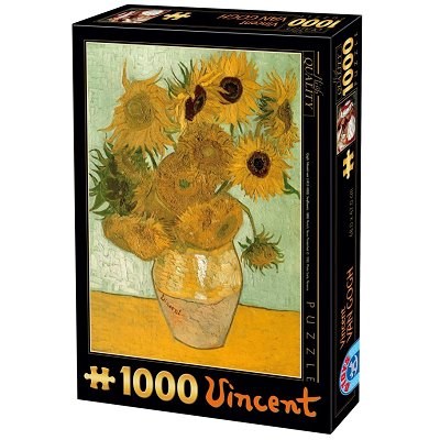 D-Toys (66916-VG01) - Vincent van Gogh: "Sonnenblumen" - 1000 Teile Puzzle