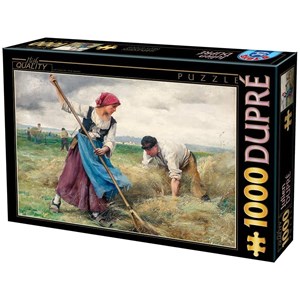 D-Toys (72788-1) - Julien Dupre: "The Harvesting of the Hay" - 1000 Teile Puzzle