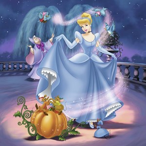 Ravensburger (09339) - "Schneewittchen, Aschenputtel, Arielle" - 49 Teile Puzzle