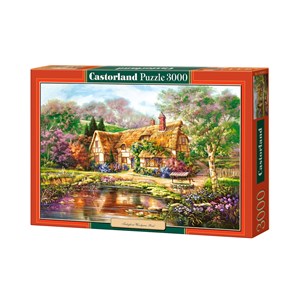 Castorland (C-300365) - "Dämmerung am Woodgreen Pond" - 3000 Teile Puzzle