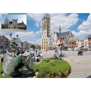 PuzzelMan (643) - "Belgien, Malines" - 1000 Teile Puzzle