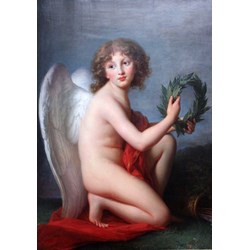 Grafika (02216) - Élisabeth Vigée Le Brun: "Portrait of Prince Heinrich Lubomirski as Genius of Fame, 1789" - 1000 Teile Puzzle