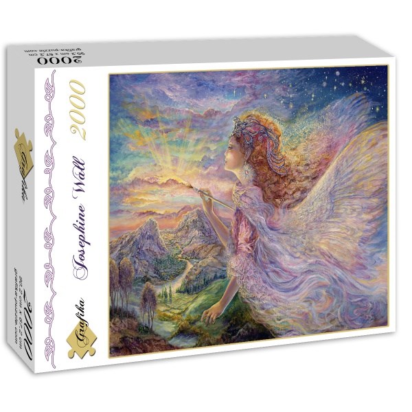 Grafika (00897) - Josephine Wall: "Aurora Painting the Dawn" - 2000 Teile Puzzle