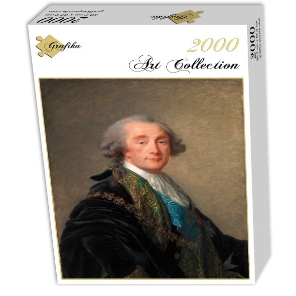 Grafika (02174) - Élisabeth Vigée Le Brun: "Alexandre Charles Emmanuel de Crussol-Florensac, 1787" - 2000 Teile Puzzle