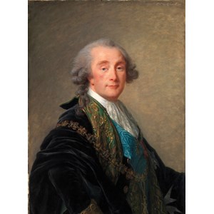 Grafika (02174) - Élisabeth Vigée Le Brun: "Alexandre Charles Emmanuel de Crussol-Florensac, 1787" - 2000 Teile Puzzle