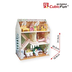 Cubic Fun (P645H) - "Dreamy Dollhouse" - 160 Teile Puzzle
