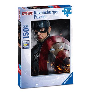 Ravensburger (10034) - "Captain America" - 150 Teile Puzzle