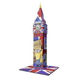Ravensburger (12589) - "Big Ben Minions" - 216 Teile Puzzle