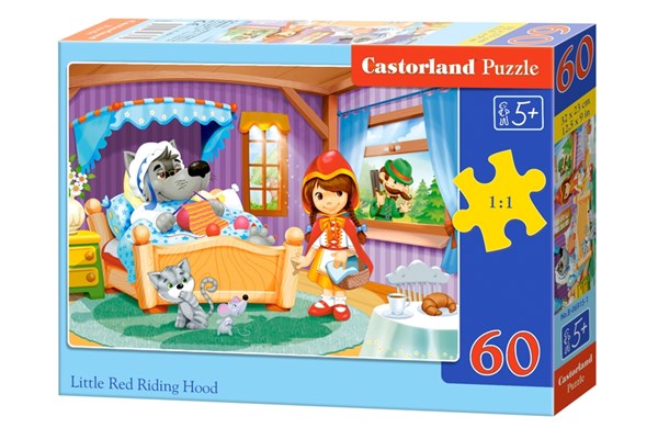 Castorland (B-06915) - "Rotkäppchen" - 60 Teile Puzzle