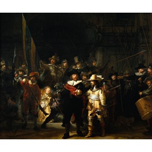 PuzzelMan (472) - Rembrandt: "The Night Watch" - 210 Teile Puzzle