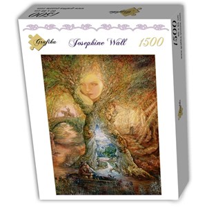 Grafika (T-00180) - Josephine Wall: "Willow World" - 1500 Teile Puzzle